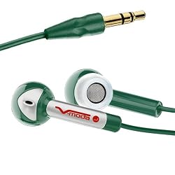 V-MODA Bass Freq In-Ear Stereo Headphone (Jaded Green)
