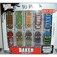 Tech Deck Baker Exclusive 10 Pack TEN Pack