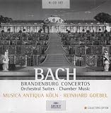 Revue Reinhard Goebel  / Bach : Concertos Brandebourgeois / Suites pour orchestre (Coffret 8CD)