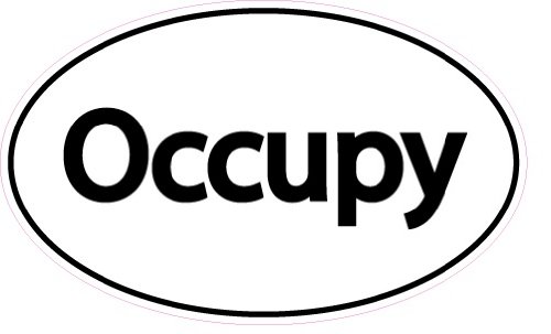 occupy Wall Street decal