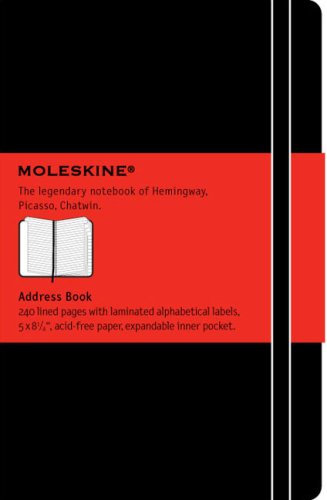 Moleskine Large Address Book