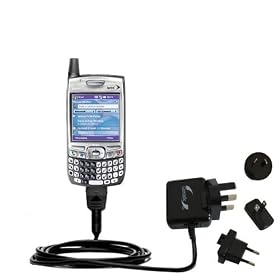 International Wall / AC Charger for the Sprint Treo 700p - Gomadic Brand w/ TipExchange Technology