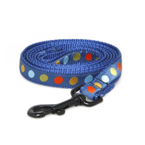 polka dot dog leash