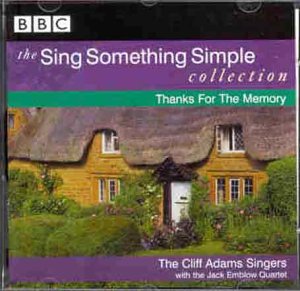 CD-Charts  Search : The Sing Something Simple Collection: Thanks for the Memory