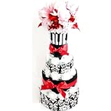 エスメラルダ（esmeralda）　おむつケーキ　アイボリー