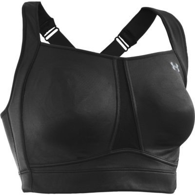 Under Armour Damen Funktionsbekleidung UA MOXIE C BRA, BLACK / STEEL / STEEL, S, 1216062