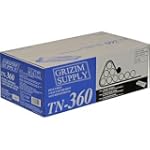 Grizim Supply Compatible Brother TN360 Toner Cartridge