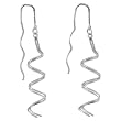 Sterling Silver Corkscrew Threader Earrings
