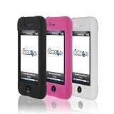Dismaq qCase dq-101 Silikonh&uuml;lle f&uuml;r Apple iPhone 3G, iPhone 3GS - 3er-Pack