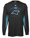 Carolina Panthers Youth Black Reebok Long Sleeve Gun Show Shirt