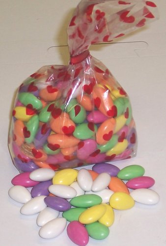 Scott's Cakes Chocolate Jordan Almonds 1 2 Pound Red Heart Bag by Almond Pound Cake