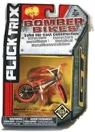 Flick Trix Bomber Bike Finger Bike Die Cast Toy