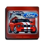 Ford Mustang Red Mouse Pad