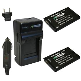 Wasabi Power Battery and Charger Kit for Samsung IA-BH130LB and Samsung SMX-C10, SMX-C14, SMX-C20, SMX-C24, SMX-K40, SMX-K44, SMX-K45