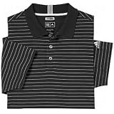 Adidas Mens ClimaLite Raised Stripe Pique Polos