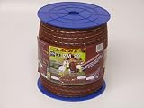 Agricultural & Excavating Tools: 3/4" Burgundy Polytape for Electric Fence