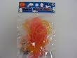 Tie Dye Ocean Shaped Bandz Shaped Rubber Bands Bracelets 12 pack