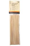 100 x SKEWERS IN BAMBOO (CARDED) Size 250mm