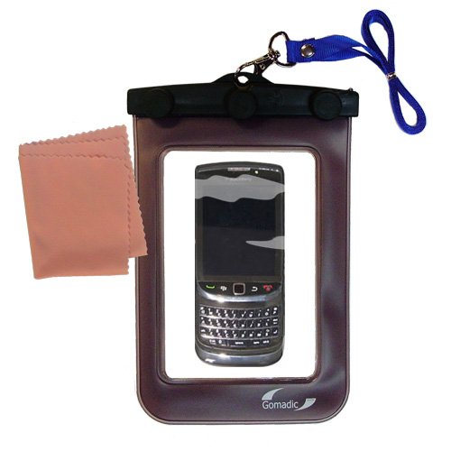 Gomadic Clean-n-Dry Waterproof Protective Case for the Blackberry Torch * unique floating design