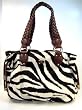 Micheal Kors Canvas Woodside Tiger Print Lg Tote