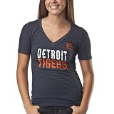 License Juniors Detroit Tigers Tee - Heather Navy M