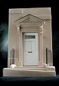Jane Austen House Doorway Architectural Sculpture By Timothy Richards