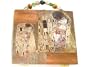 ArtisanStreet's Hand Crafted, Passion Cigar Box Purse Decorated with Artwork from Klimt