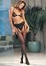 Apparel : Lycra Sheer Garter Belt Suspender Nylon Stocking with Lace Waist and Garter Belt