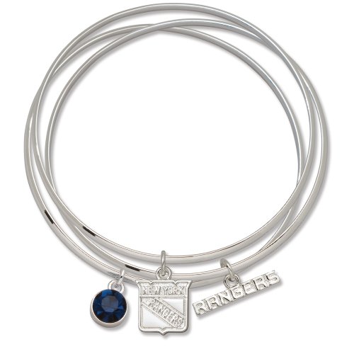 NHL New York Rangers Triple Bangle Bracelet