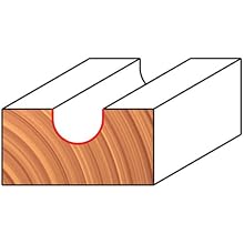Freud 18-108 1/2-Inch Diameter Round Nose Router Bit with 1/4-Inch Shank