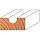 Freud 18-108 1/2-Inch Diameter Round Nose Router Bit with 1/4-Inch Shank