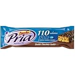 #3: PowerBar Pria Nutritional Bar, 110 Calories, Double Chocolate Cookie, .98-Ounce Bars (Pack of 30)