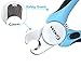 Gimars High Grade Stainless Steel Sharp Blade Dog Nail Clippers and Cat Combs with Safety Guard ,Nail File and Non Slip Handle Grip to Trim Thin and Thick Nails