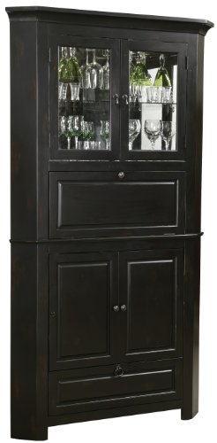 Howard Miller 695-082 Cornerstone Estates Corner Wine Cabinet