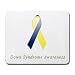 Down Syndrome Awareness Ribbon Mouse Pad