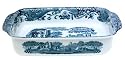 Spode Blue Italian Bake and Serve Rectangular Handled Dish