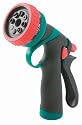 Gilmour Poly Pistol Grip 8 Pattern Nozzle Teal & Black #227