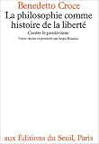 La philosophie comme histoire de la liberté
