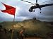 1st Air Cavalry Skycrane Helicopter Delivering Ammunition and Supplies to US Marines ...