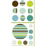 Polka Dot Peel and Stick Wall Art