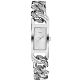 Guess Jewelry Crystal Link Silver Dial Women's Watch #U10568L1