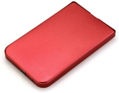 MEMTEQ USB2.0 IDE Hard Drive Disk Enclosure, 2.5 inch Hard Drive External Case - Red
