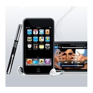 iClooly Multi Touch Stylus Pen for iPod Touch, iPhone, iPad and other Mobile Devices (2nd Version) - Black