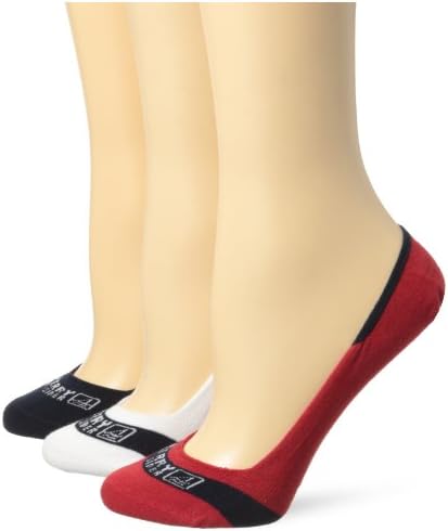 Sperry Top-Sider Women's Signature Solid 3 Pair Pack Liner Socks Socks