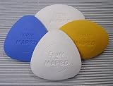 Ergonomic Triangle Eraser- Blue Vinyl