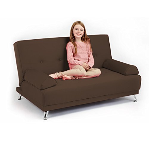 Deals For Children's Cotton Twill Convertible 2 Seater Clic Clac Sofa