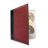 Burgundy DVD Organization Binders-holds 176 DVD's (w/extra insert)