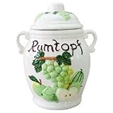 Axentia 820602 Rumtopf mit Relief Weintraube 5 Liter
