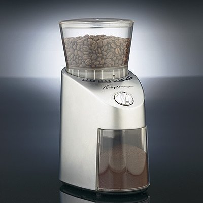 Capresso 565.04 Infinity Burr Grinder, Brushed Chrome by Capresso