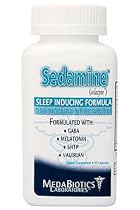 Sedamine (60 Caps) - All-natural Sleep Aid - Finally Get a Good Night's Rest!!